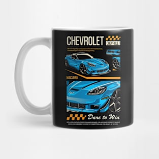 Corvette C6 Dare to Win Mug